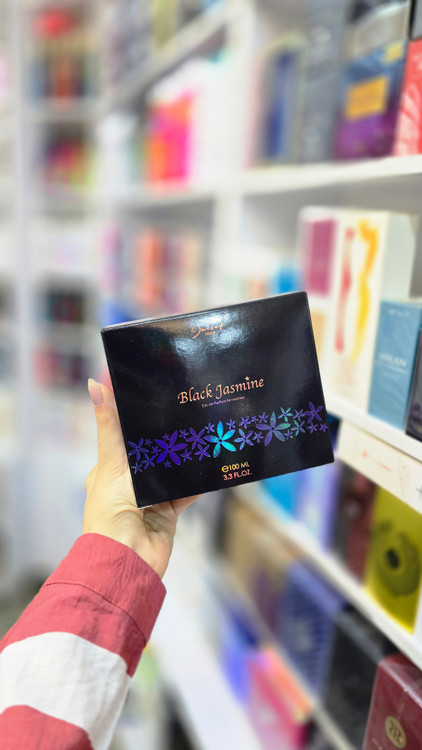 ادکلن Black Jasmine 100 میل با رایحه گرم و گلی ماندگار زنانه