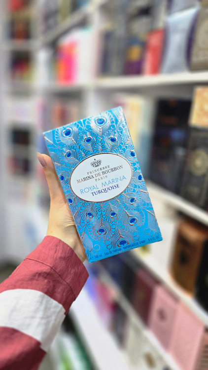 ادکلن زنانه Marina de Bourbon Royal Marina Turquoise با رایحه خنک و دریایی مناسب تابستان