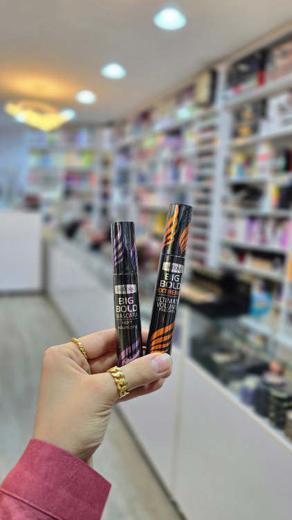 ریمل ایزادورا بنفش و نارنجی Big Bold حجم دهنده و بلند کننده Isadora Mascara با تفکیک مژه