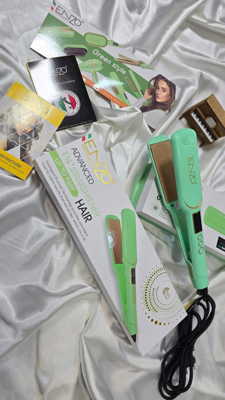 اتو مو انزو صفحه پهن EN-3128 | Enzo Wide Hair Straightener
