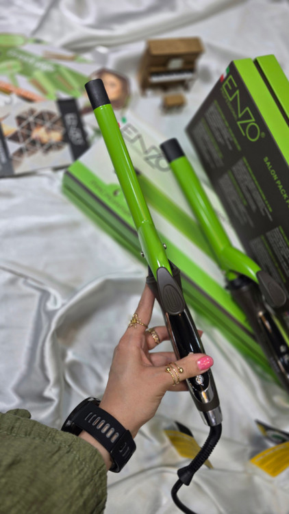 فر کننده مو انزو EN-3998 | Enzo Professional Curler | فر مو قوی