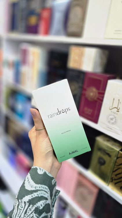 عطر رین دراپس اجمل 50 میل | Ajmal Rain Drops زنانه | رایحه خنک و تمیز