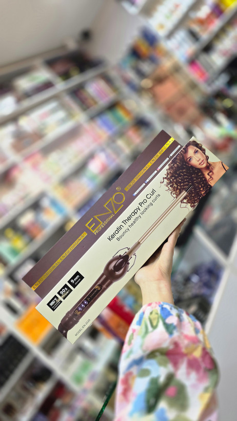 فر کننده مو انزو EN-2225 | فر ریز 9 میلیمتری | Curling Iron باریک