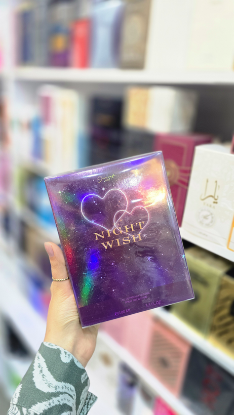 Night Wish ژک ساف | عطر زنانه گرم شیرین | ادکلن شبانه خرید عطر زنانه جذاب | مناسب مهمانی