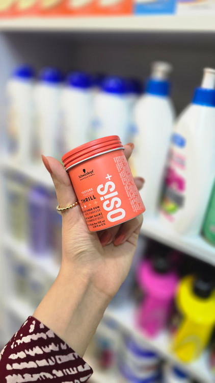 فیبر آدامس اوسیس Thrill شوارزکف OSIS | ژل فیبری اوسیس تریل مناسب حالتدهی قوی | محصول OSIS Thrill برای فروشگاه اینترنتی