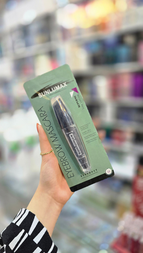 خرید SUNLUMAX Eyebrow Mascara با برس دقیق و رنگبندی متنوع