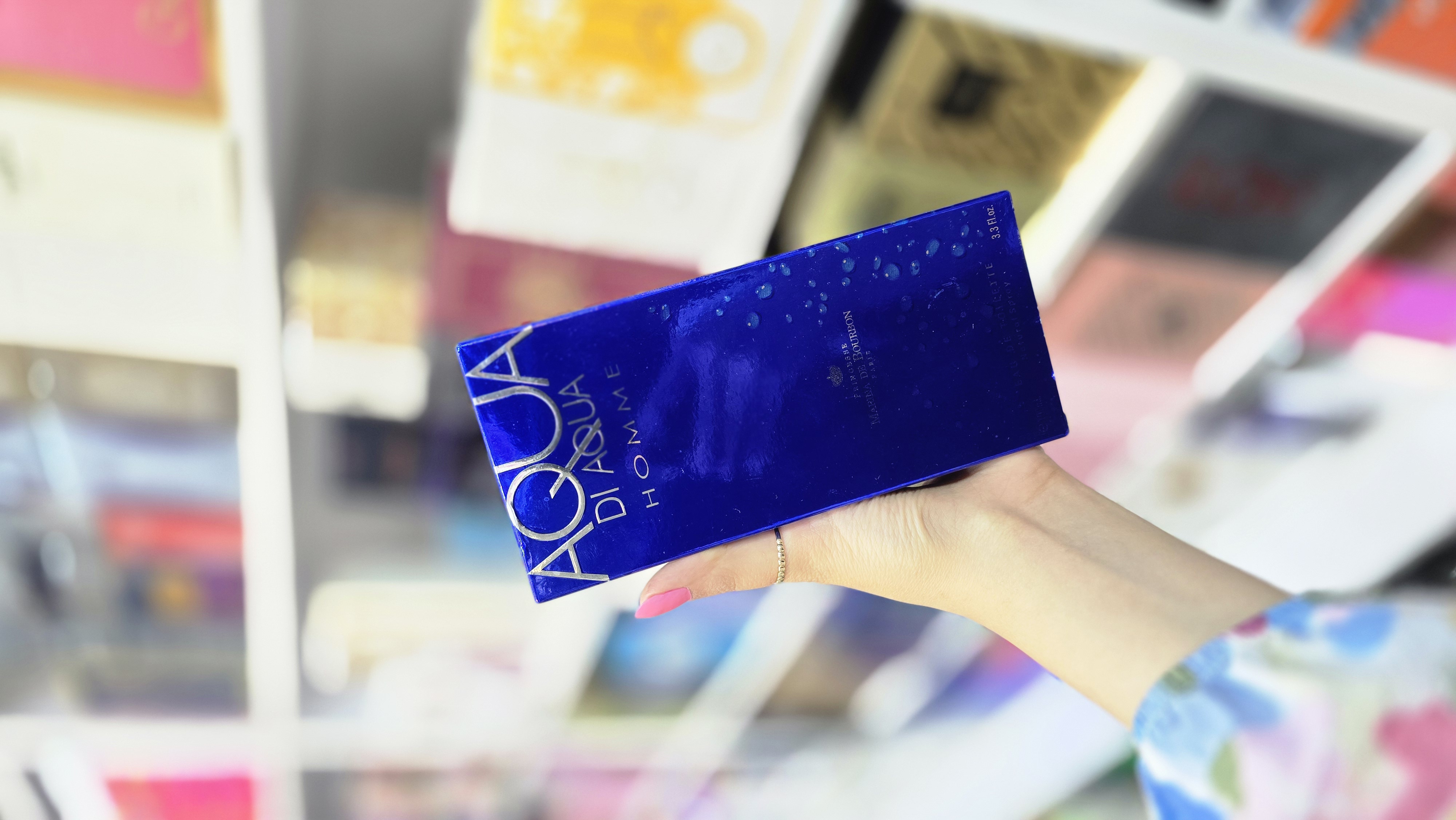 عطر مردانه Aqua Di Aqua Homme مارینا دبوربون 100 میل | ادوتویلت مردانه آکوا دی آکوا با رایحه خنک دریایی
