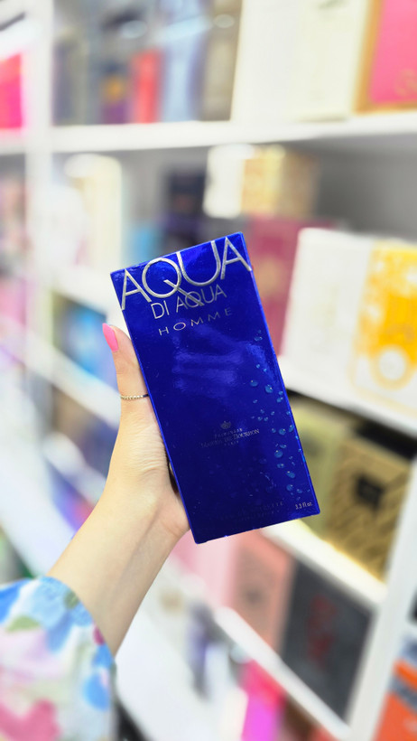 عطر مردانه Aqua Di Aqua Homme مارینا دبوربون 100 میل | ادوتویلت مردانه آکوا دی آکوا با رایحه خنک دریایی