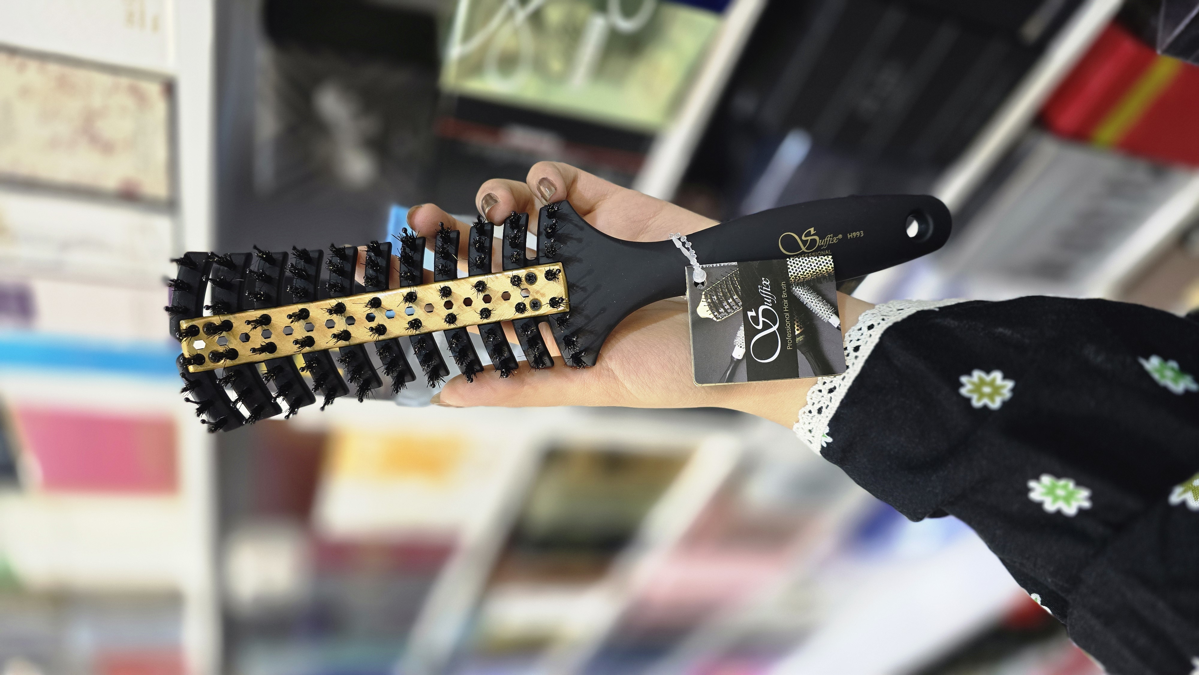 خرید برس اکستنشن سافیکس مدل H993 Suffix Extension Brush H993 | برس مخصوص اکستنشن مو مدل H993