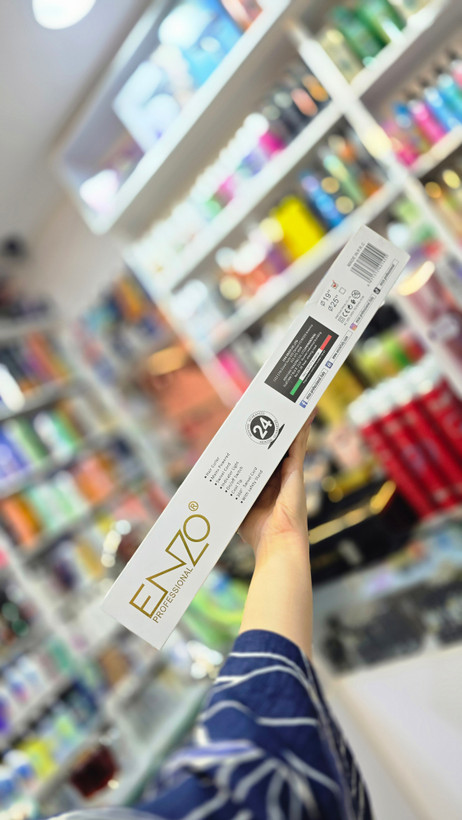 خرید دستگاه فر مو انزو EN‑9104 با طراحی حرفه ای و گرم شدن سریع فر کننده مو ENZO سایز 19 میلی متر مدل EN‑9104 مناسب انواع مو