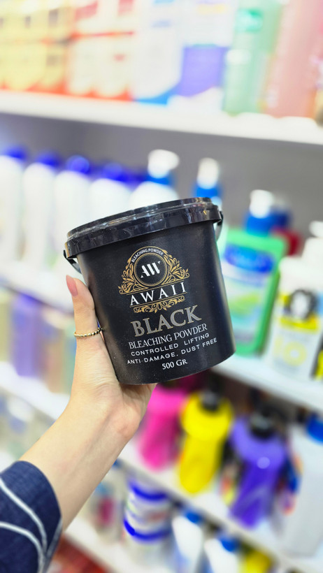 Bleaching Powder پودر دکلره آوایی مدل Black
