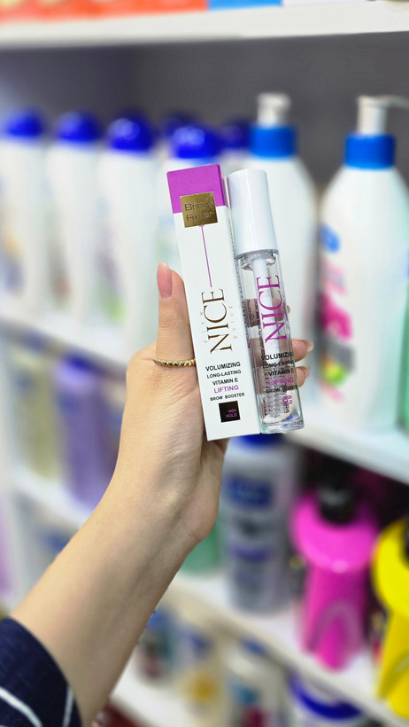 ژل لیفت و فیکس ابرو نایس NICE Brow Booster ژل ابرو نایس با قدرت نگهداری بالا