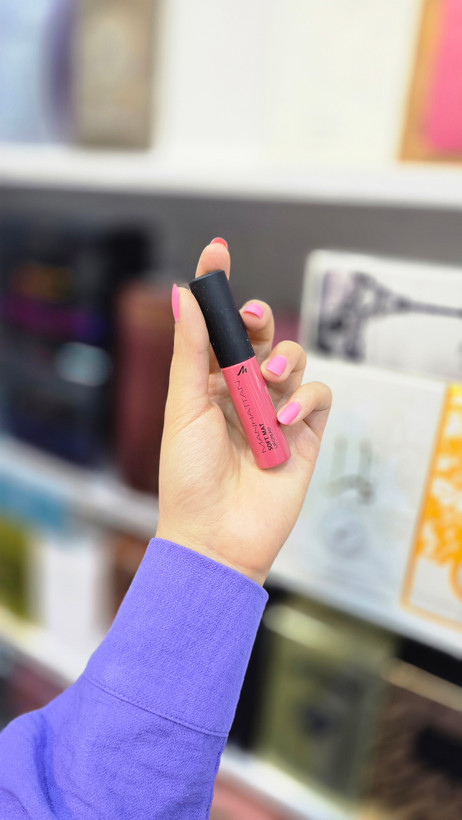 خرید رژ لب مایع مات منهتن Matte Lip Cream رنگ صورتی