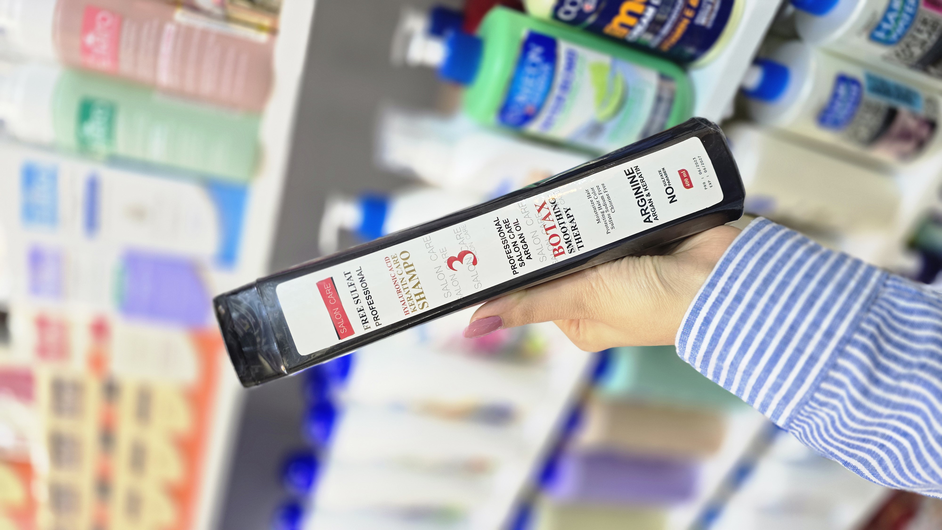 شامپو بوتاکس سالن کر 400 میل | Salon Care Botox Smoothing Therapy Shampoo