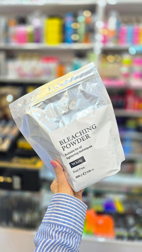 پودر دکلره الیو آبی پیمانهای | Bleaching Powder ضد زردی | روشن کننده قوی مو