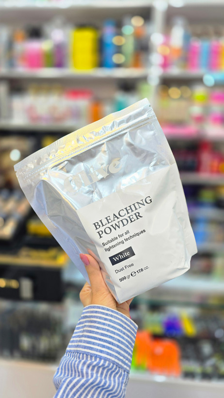 پودر دکلره الیو آبی پیمانهای | Bleaching Powder ضد زردی | روشن کننده قوی مو