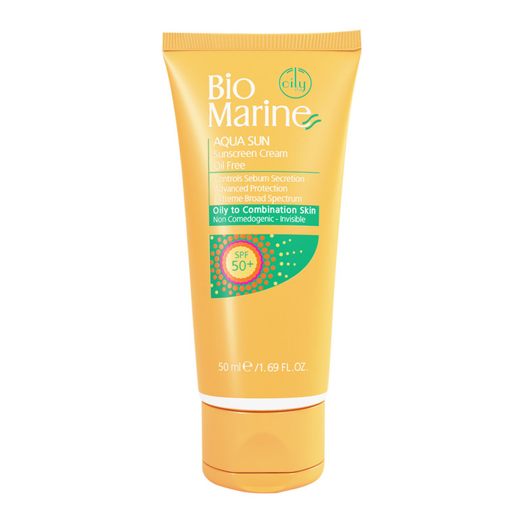 ضد آفتاب بایومارین پوست چرب ضد آفتاب oil free بایومارین Bio Marine Aqua Sun SPF50 ضد آفتاب پوست مختلط بایومارین ضد آفتاب بی رنگ پوست چرب sunscreen cream oily skin ضد آفتاب صورت oil free ضد آفتاب invisible بایومارین ضد آفتاب غیر کومدوژنیک ضد آفتاب بایومارین