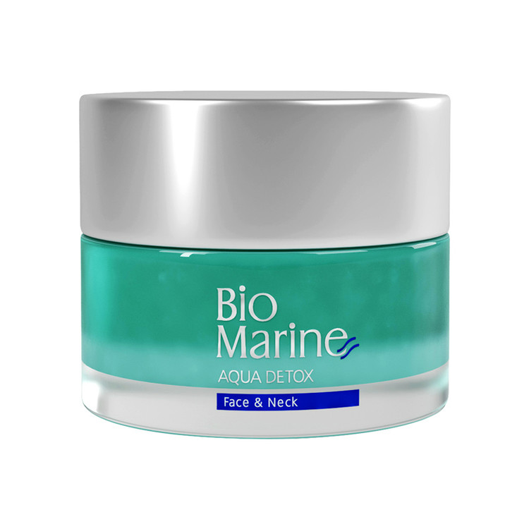 کرم بایومارین کرم صورت و گردن بایومارین Bio Marine Aqua Detox کرم آبرسان صورت و گردن کرم دتوکس پوست آبرسان بایومارین کرم مرطوب کننده بایومارین کرم صورت Bio Marine detox face cream face and neck cream