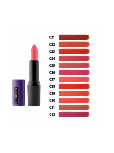 رژ لب جامد کالیستا مدل Hydra Color | رژ لب آبرسان کالیستا هیدرا کالر | Callista Hydra Color Lipstick