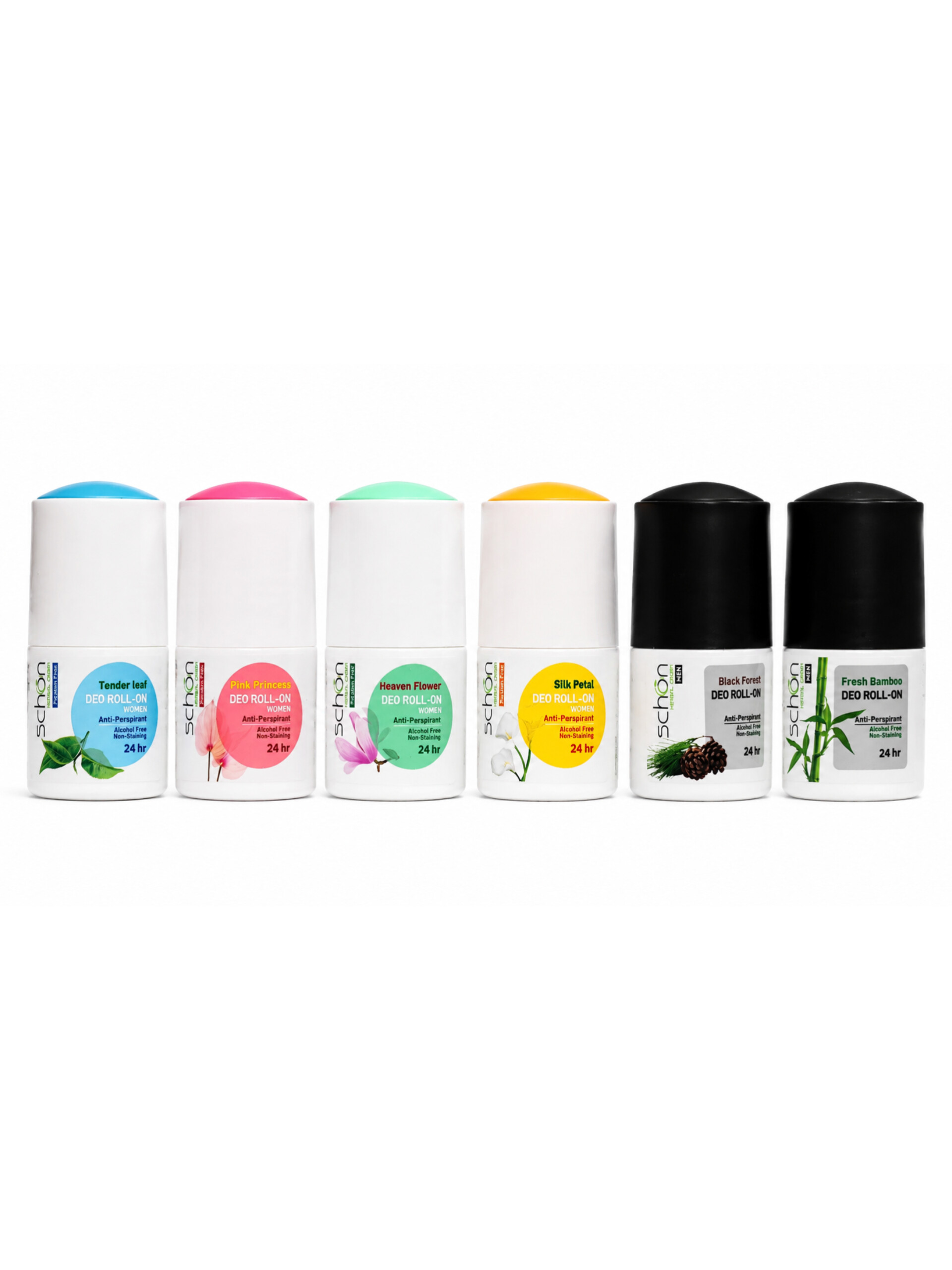 تصویر مام رول ضد تعریق با رایحه متنوع، deodorant roll on collection برای استفاده روزانه مام رول خوشبو کننده بدن با چند مدل مختلف، body roll on ضد بوی نامطبوع دئودورانت رولی زنانه و مردانه با بسته بندی متنوع، roll on deodorant scented عکس رولآن ضد تعریق چن