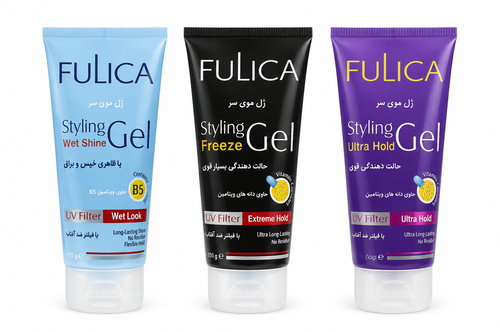 ژل مو فولیکا ژل موی سر Fulica ژل مو Wet Shine فولیکا ژل مو Freeze فولیکا ژل مو Ultra Hold فولیکا ژل حالت دهنده مو ژل مو براق کننده ژل مو با ماندگاری بالا ژل مو بدون سفیدک خرید ژل مو فولیکا