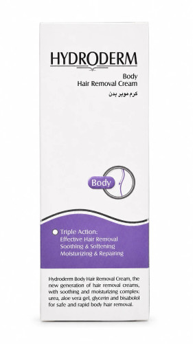 کرم موبر بدن هیدرودرم با فرمولاسیون سهگانه Hydroderm Body Hair Removal Cream