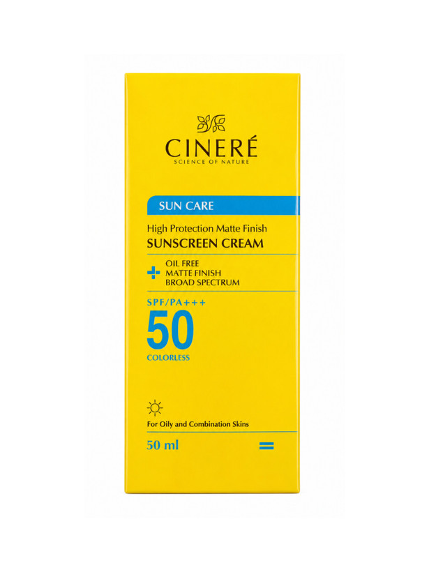 کرم ضد آفتاب سینره مدل Sun Care SPF 50 برای محافظت روزانه از پوست خرید ضد آفتاب سینره Sun Care با بافت سبک و مناسب استفاده روزانه عکس کرم ضد آفتاب SPF 50 سینره مدل Sun Care کرم ضد آفتاب Cinere Sun Care مناسب محافظت در برابر آفتاب