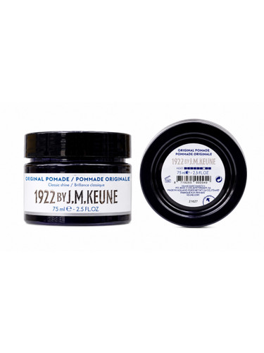 پماد مو کئون 1922 اورجینال ۷۵ میل برای حالتدهی کلاسیک و درخشش فوقالعاده | Keune 1922 Original Pomade 75ml, high shine hair wax for men, professional styling