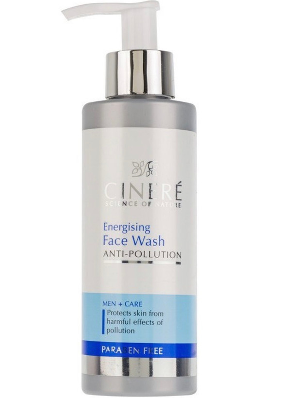 ژل شستشوی صورت سینره مدل Anti-Pollution مخصوص مردان، Cinere Men’s Face Wash Anti-Pollution شوینده صورت مردانه سینره آنتی پولوشن، Cinere Anti-Pollution Facial Wash for Men ژل شستشوی صورت مردانه سینره ضد آلودگی، Cinere Anti-Pollution Face Cleanser