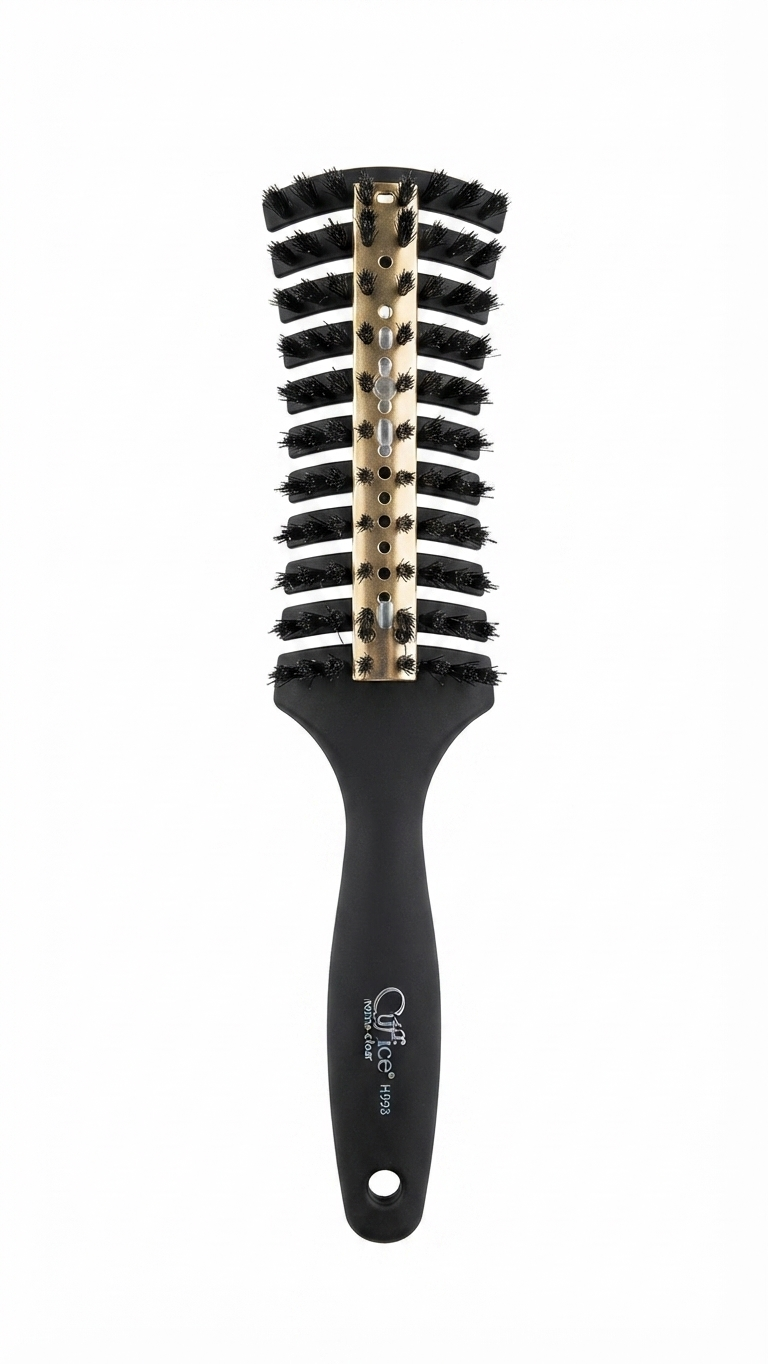 برس اکستنشن سافیکس پروفشنال مدل H993، برس گرهبازکن منحنی Suffice Professional Extension Brush H993