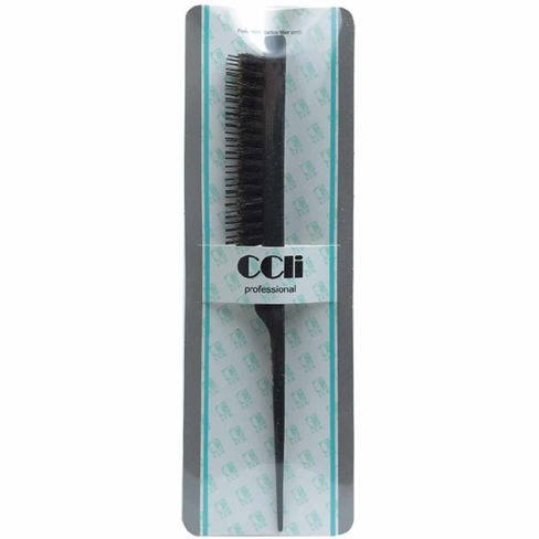 برس باریک مخصوص رنگ و اکستنشن مو CCli مدل Professional، برس رنگ مو و پوش حرفه‌ای hair coloring brush