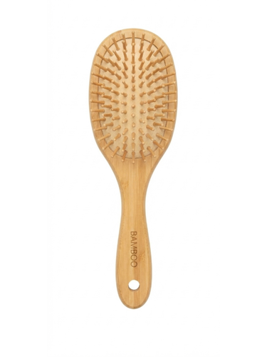 برس مو چوبی رویال استار مدل بامبو بیضی Royal Star Wooden Bamboo Hair Brush