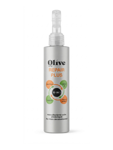 اسپری مو ۱۰ در ۱ الیو مدل Repair Plus بازسازی کننده مو سرم موی Olive Repair Plus 10 in 1 برای ترمیم موهای آسیب دیده خرید اسپری ترمیم کننده مو الیو مدل ریپیر پلاس ۱۰ کاره اسپری دوفاز الیو مدل Repair Plus با خاصیت ضد وز و آبرسان Olive Repair Plus 10 in 1 hai