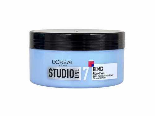 واکس موی لورآل پاریس مدل Studio Line Remix Fiber Paste، مناسب حالتدهی و فرمدهی مو با ماندگاری بالا و قابلیت حالتدهی مجدد