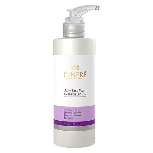 شوینده روزانه سینره، Cinere daily cleanser, پاککننده ملایم پوست، پمپی، روتین روزانه، مراقبت پوست