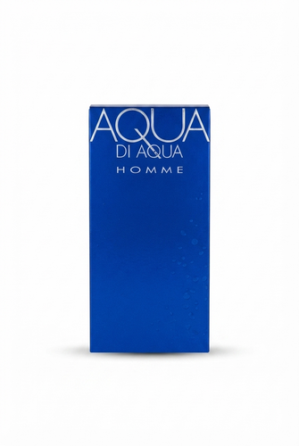 عطر مردانه Aqua Di Aqua Homme مارینا دبوربون 100 میل ادوتویلت با بستهبندی آبی، مناسب استفاده روزانه و آقایان با سلیقه کلاسیک و شیک