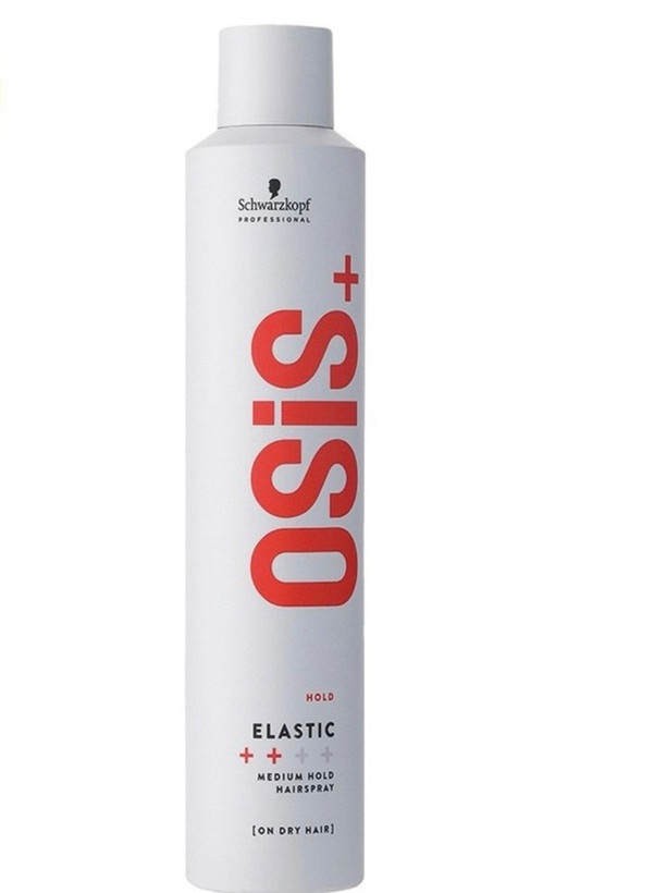 اسپری حالتدهنده مو OSiS+ Elastic، تثبیتکننده با قدرت متوسط بدون ایجاد چسبندگی، Schwarzkopf Professional Hair Spray, Flexible Hold