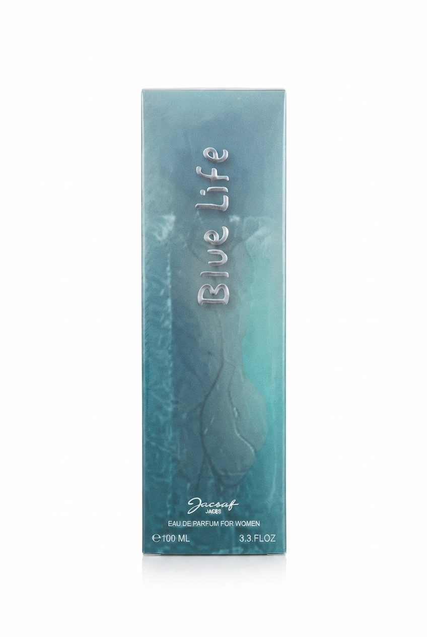 عطر زنانه ژک ساف مدل بلو لایف (Blue Life) - Jacsaf Blue Life Women's Eau de Parfum