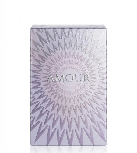 عطر زنانه لالیک لامور در جعبه شیک، Lalique L’Amour original fragrance box, بسته بندی ادکلن زنانه اصل، luxury perfume packaging design, بهترین قیمت عطر لالیک، product photography for ecommerce
