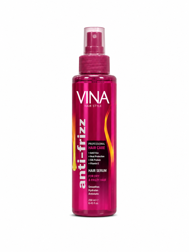 شامپو ضد زردی مو وینا | Vina Anti-Yellow Shampoo - مناسب خنثیسازی تناژ زردشامپو ضد زردی وینا | Vina Blonde Toning Shampoo