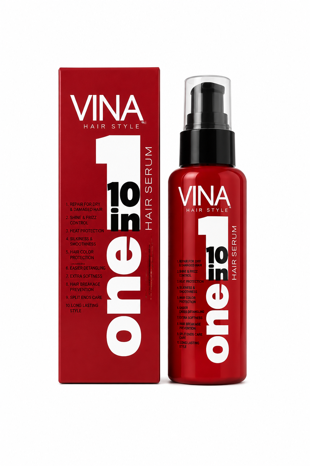 لوسیون تخصصی مو وینا ۱۰ در ۱ | Vina 10-in-1 Specialized Hair Lotion - رفع وز و موخوره