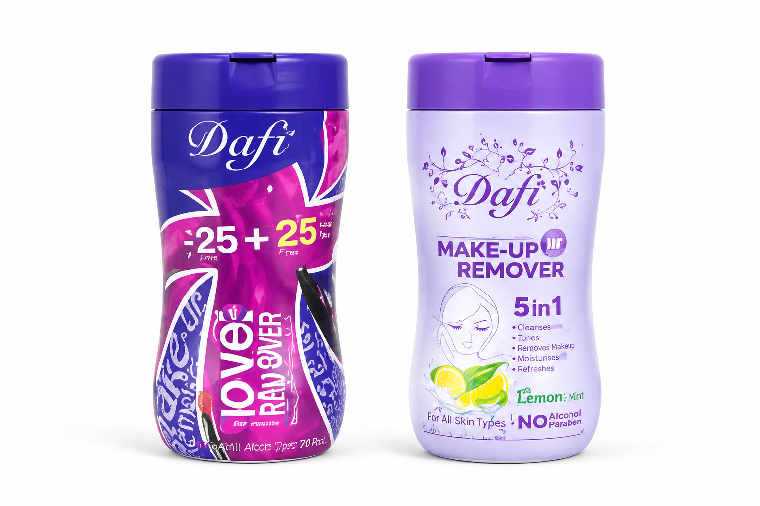 دستمال مرطوب پاک کننده آرایش دافی (Daffy)
