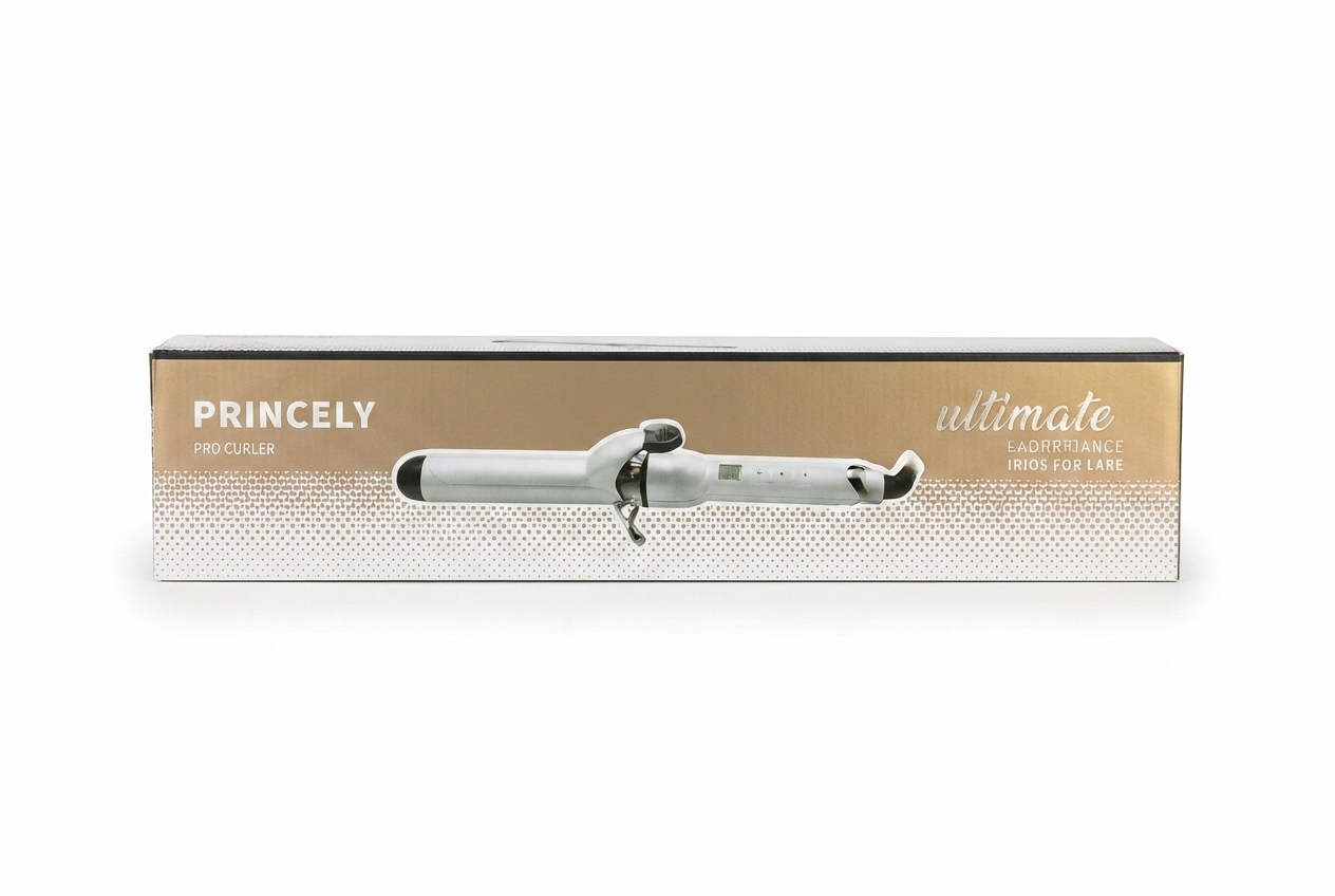 اتو موی پرینسلی مدل PR153AT سری Ultimate Experience، خرید حالت‌دهنده حرفه‌ای مو، Princely curling iron PR153AT professional hair styler