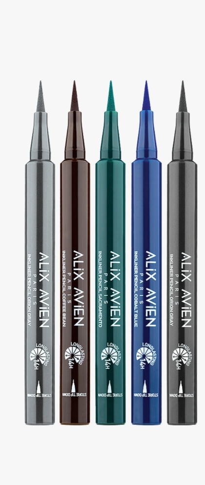 خط چشم ضد لک و ماژیکی آلیکس اوین با نوک دقیق - Professional Inkliner Eyeliner by Alix Avien»