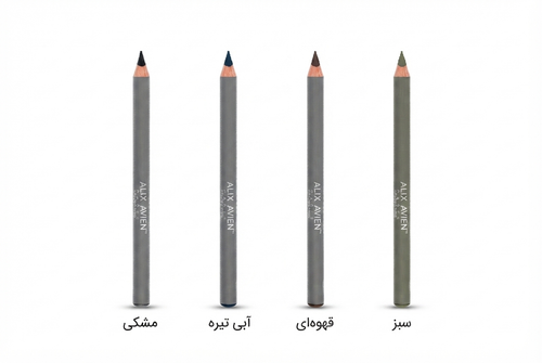ست مداد چشم چوبی <span >Alix Avien</span> با تنوع رنگی بالا و بافت مات