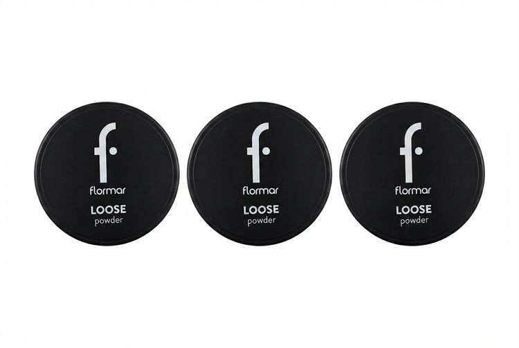 پودر فیکس فلورمار مدل لوز، نمای استودیویی و باکیفیت محصولات آرایشی صورت، Flormar Invisible Loose Powder, خرید بهترین لوازم آرایش صورت برند اورجینال»