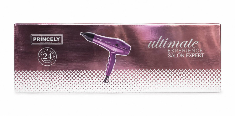 سشوار پرینسلی مدل PR250AT با فناوری یونی برای خشک کردن سریع و سلامت مو، Princely PR250AT Hair Dryer, ابزار حرفهای آرایش مو و براشینگ، کیفیت عالی»