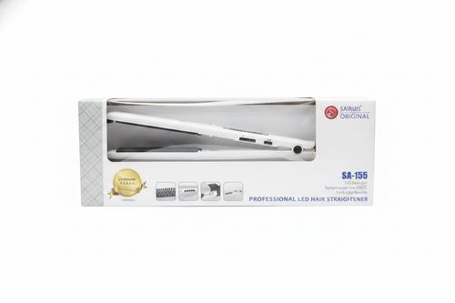 اتو مو حرفهای سارینا مدل SA-155، بستهبندی شیک و استاندارد برای حالتدهی و صاف کردن مو، Sarina Professional Hair Straightener SA-155, ابزار آرایشی اورجینال با کیفیت بالا»