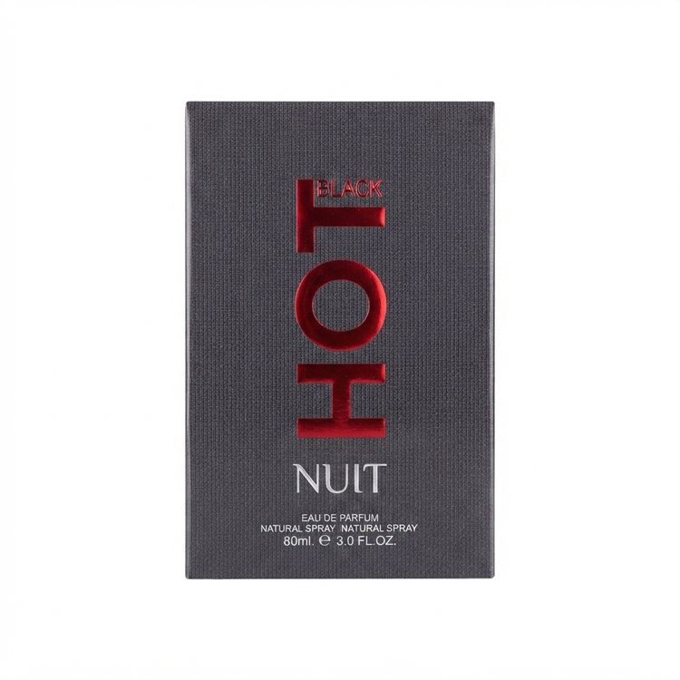 دکلن مردانه هات بلک نویت ۱۰۰ میل، خرید عطر اورجینال | HOT Black Nuit Eau de Parfum 100ml