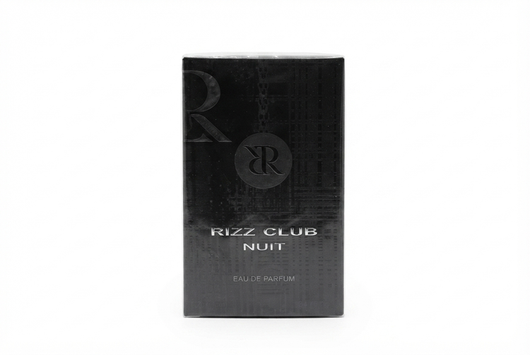 ادکلن مردانه Rizz Club مدل Nuit حجم ۱۰۰ میلیلیتر، رایحه خاص و ماندگار متن جایگزین ۲: خرید عطر مردانه Rizz Club Nuit اورجینال، بطری مشکی شیک ۱۰۰ میل متن جایگزین ۳: Rizz Club Nuit Eau de Parfum for men, 100ml luxury fragrance bottle متن جایگزین ۴: نمای استو